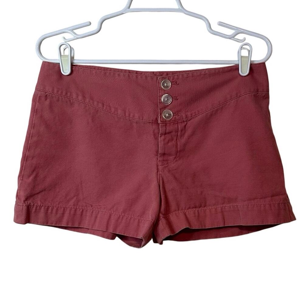Rugby Ralph Lauren Women’s Chino Shorts Size 6 Pink Preppy Summer Yacht Club Y2K
